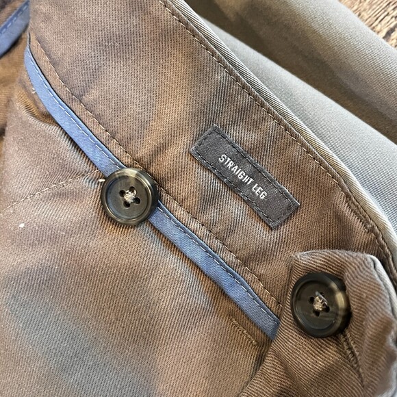 Bonobos Grey Friday Straight Leg Casual Work Pants Size 34 x 31 - Picture 5 of 6